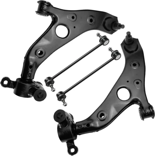 Miniatura 113 de Detroit Axle - Kit de 4 brazos de control delanteros para Ford Mustang 05-10, 2 brazos de control inferiores, 2 puntales 2005 2006 2007 2008 2009