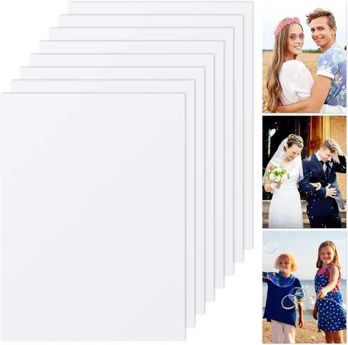 Miniatura 8 de Hotop 8 letreros de aluminio para sublimación, tablero de fotos en blanco, panel de fotos de sublimación, placa de aluminio para boda, impresión