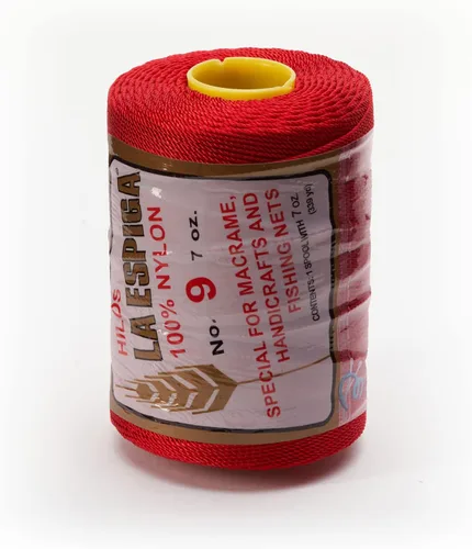 Miniatura 46 de N° 9 - 100% Cordón de Hilo de Nylon Omega para Tejer y Crochet - 01 Blanco