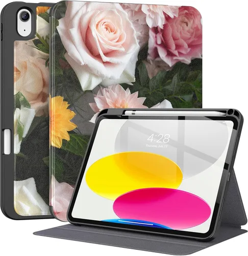 Miniatura 34 de Supveco Funda para iPad (A16) de 11ª generación de 11 pulgadas (2025), iPad de 10.9 pulgadas (2022) con soporte para lápiz, funda de alta calidad