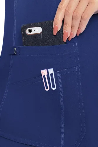 Miniatura 4 de Med Couture Touch - camisa de uniforme médico con cuello en V para mujer