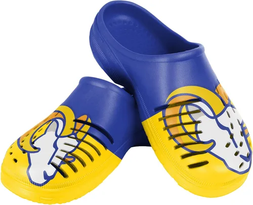 Miniatura 72 de FOCO - Sandalias de agua de jardín con logotipo de equipo de la NFL, para hombre, pantuflas, zuecos