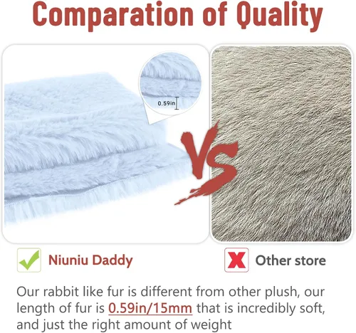 Miniatura 5 de Niuniu Daddy Animales de peluche con peso de ajolote azul de 24 pulgadas 5 libras para niños, adultos, niñas, niños, juguete de peluche gigante
