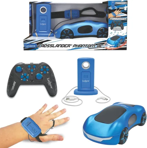 Miniatura 20 de LEXiBOOK, Crosslander® Racing, auto de carreras de control remoto, Fórmula 1, hasta 10 km/h, efectos de luz y sonido, chorro de humo, control remoto