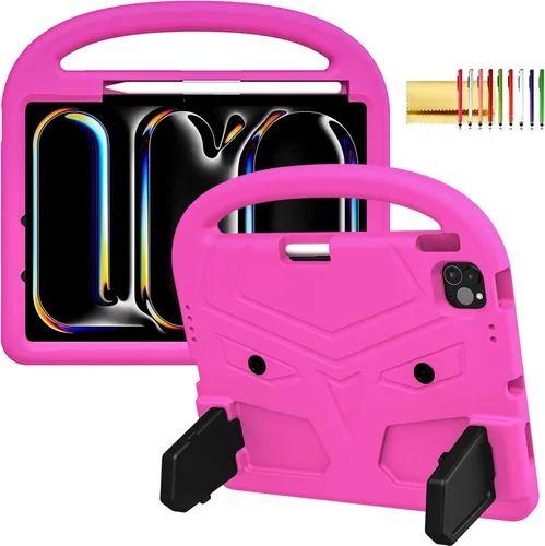Miniatura 11 de Funda para niños para iPad Pro 11 2022/2021/2020 (4ª/3ª/2ª generación), a prueba de golpes, EVA, funda protectora [compatible con carga de lápiz]