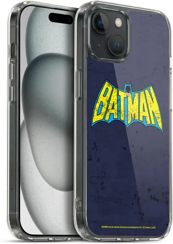 Miniatura 237 de Head Case Designs Funda de gel con licencia oficial de Batman DC Comics Bat Signal Logos [protección de grado militar] compatible con Apple iPhone 7