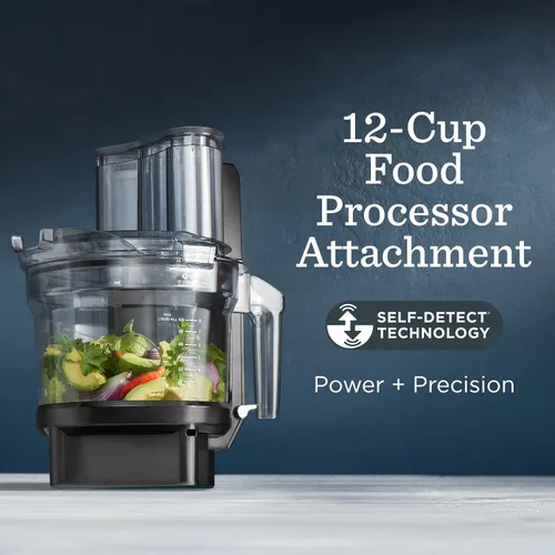 Miniatura 3 de Accesorio para procesador de alimentos de 12 tazas Vitamix con AUTO-DETECCIÓN, libre de BPA, con cuchilla de uso múltiple y dos discos reversibles