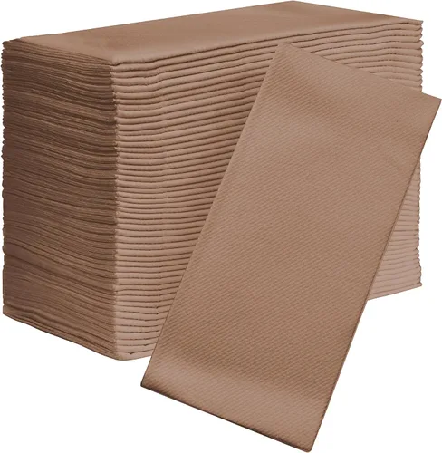 Miniatura 11 de Servilletas de papel AMERICAN HOMESTEAD - Servilletas de papel desechables tipo lino azul claro - Servilletas de mesa de calidad de restaurante