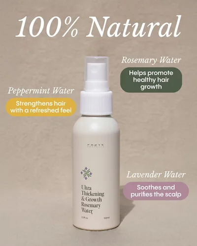 Miniatura 4 de Frøya Organics Ultra Thickening & Growth - Spray tónico hidratante para el cabello para reequilibrar y nutrir el cuero cabelludo seco, con aceite
