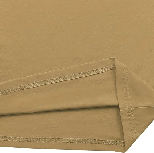 Miniatura 6 de LOGEEYAR Camisa polo de manga corta con cuello en V y cremallera para hombre, corte ajustado, camiseta atlética Henley