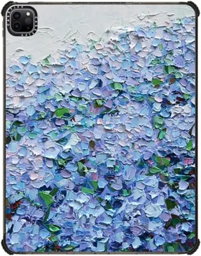 Miniatura 6 de CASETiFY Estuche de impacto para iPad Pro 12.9" (3ª/4ª/5ª/6ª generación) - Libro de composición Brachio - Negro transparente