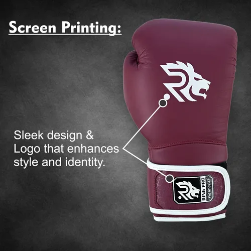 Miniatura 6 de Smash Series - Guantes de boxeo de cuero para hombres y mujeres, guantes de entrenamiento de sparring kickboxing MMA Muay Thai y bolsa pesada