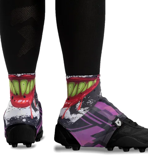 GridIron Gladiator - Fundas de tacos, calcetines para tacos de fútbol americano, polainas para tacos de fútbol, béisbol y sóftbol Guasón