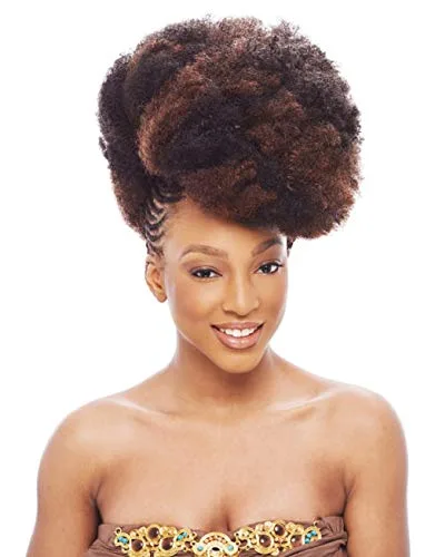 Miniatura 4 de 2X AFRO KINKY BULK 24"-Morado Oscuro
