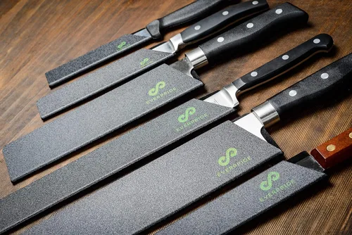 Miniatura 8 de EVERPRIDE Juego de funda para cuchillos de chef (juego de 6 piezas) protectores universales para cuchillos de chef y cuchillos de cocina, duradero