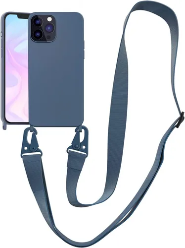 Miniatura 151 de Funda compatible con iPhone 13 con correa, funda cruzada para iPhone con cordón, ajustable, a prueba de golpes, protección contra caídas, funda