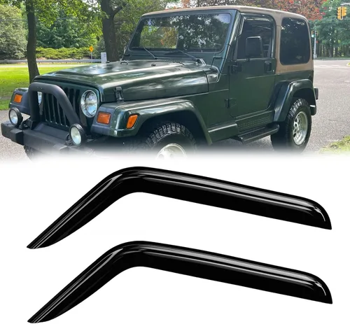 Miniatura 56 de Protectores de lluvia de ventana para Ford F150 SuperCab 2004-2014 2 piezas deflector de ventana para 09-14 F-150 con 2 puertas delanteras