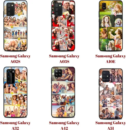 Miniatura 3 de Funda de goma para Samsung Galaxy A53 5G/A03S/A02S/A10E/A12/A13/A32/A42/A51/A71 Linda sonrisa