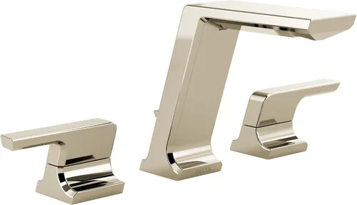 Miniatura 12 de Delta Lumicoat 3599LF-KS-PR-MPU - Grifo de baño de acero inoxidable negro Pivotal de 3 agujeros, 8 pulgadas para tocador, drenaje de metal Push-Pop