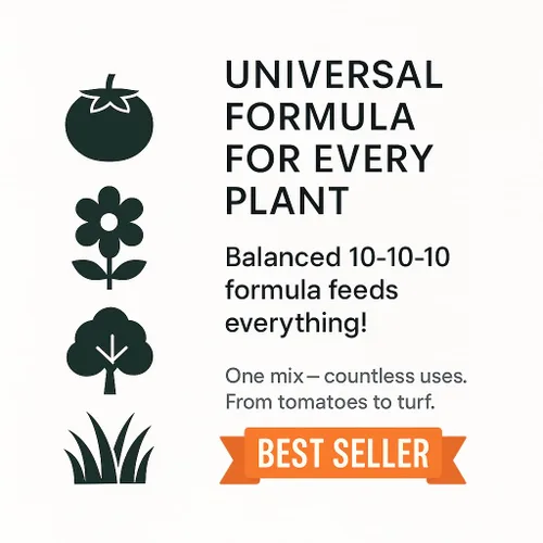 Miniatura 8 de Fertilizante para plantas de liberación rápida 10-10-10 Fertilizante multiusos 10 para árboles frutales, árboles de hoja perenne, verduras