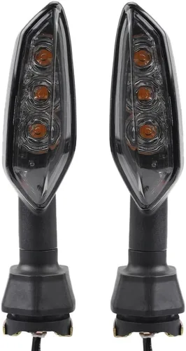 Miniatura 6 de Luz de señal de giro F para Kawasaki Z1000 Z900 Z800 Z750 Z650 Z300 Z400 Z125 para Ninja ZX6R accesorios de motocicleta indicador Y
