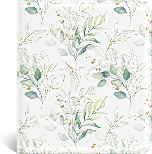 Miniatura 20 de Nipichsha Cartera para mujer, billetera pequeña y delgada con bloqueo RFID para tarjetas de crédito, cartera de cuero compacta de dos pliegues