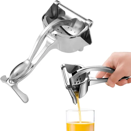 Exprimidor manual de exprimidor manual, exprimidor de limones acero inoxidable, exprimidor de lima para botella de cerveza, exprimidor de jugo