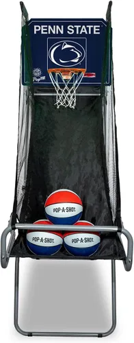 Miniatura 23 de Pop-A-Shot - Tailgate Game with NCAA Graphics l Arcade Basketball Inside, Out, and On The Go Infrared Sensor Scoring 3 Balls Foldable