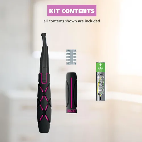 Miniatura 10 de Wahl DualTech 3026635 - Recortadora de pelo a batería, recortadora facial para mujer, cabezal de doble cara, agarre cómodo, removedor de vello