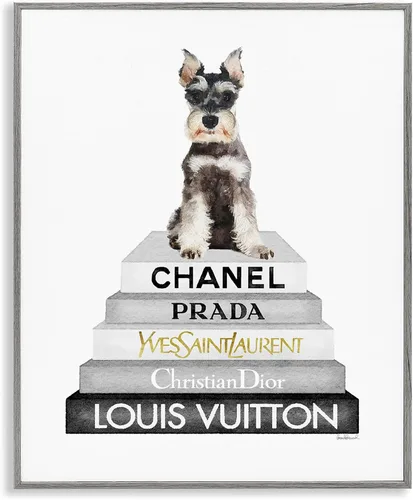 Miniatura 13 de Stupell Industries Fancy Boston Terrier - Estantería para perros, diseño de Amanda Greenwood