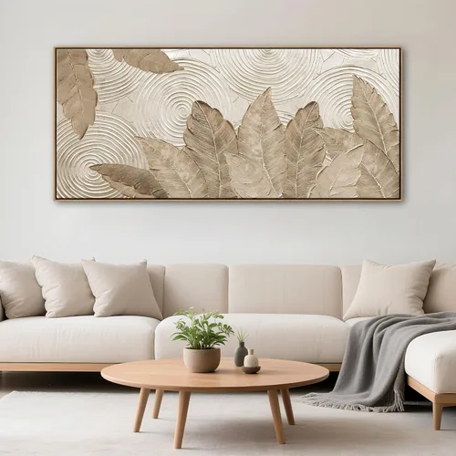 Miniatura 33 de AJAZIKO Arte Abstracto para Pared Azul Arte Moderno Decoración de Pared Obra de Arte para Paredes Sala de Estar Lienzo de Pared Enorme Cuadros