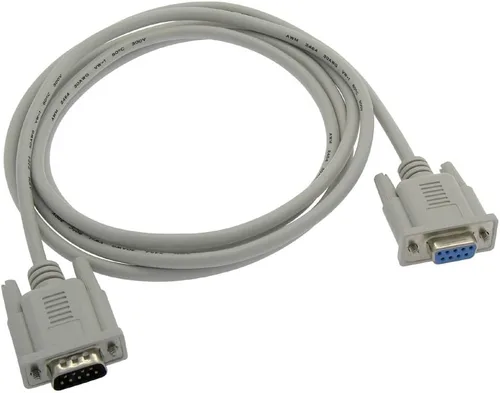 Cable de módem nulo DB9-M/F de 6 pies, 1 paquete