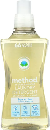Miniatura 10 de Method Detergente líquido para lavandería; aroma a salvia de playa, removedor de manchas; 66 cargas por botella de 53.5 onzas; (paquete de 1)