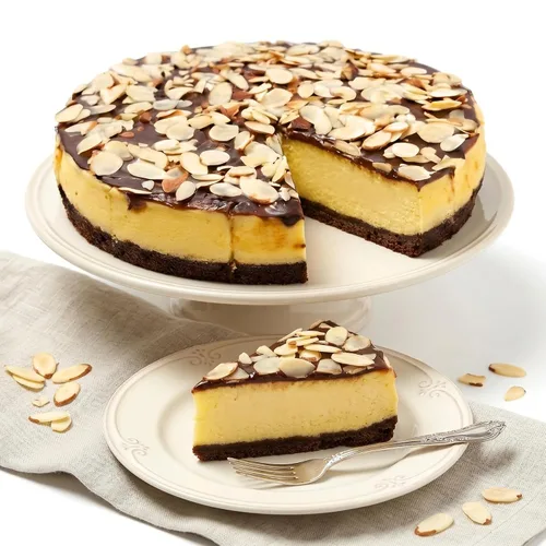 Miniatura 9 de ANDY ANAND CHOCOLATIER Lujosa tarta de queso Baklava: fusión de miel turca y crema de California - Delicia de postre gourmet de 9 pulgadas, 2.8