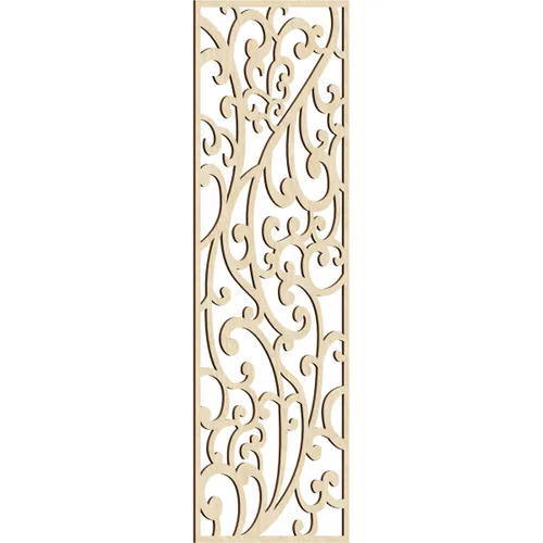 Miniatura 148 de Woodhaven - Paneles de pared decorativos de madera con calado, 9 3/8 pulgadas de ancho x 24 3/8 pulgadas de alto x 1/4 de alto, aliso
