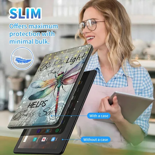 Miniatura 6 de Funda delgada para Samsung Galaxy Tab S6 Lite de 10.4 pulgadas modelo 2022/2020 + 1 almohadilla de limpieza de pantalla, funda de piel sintética