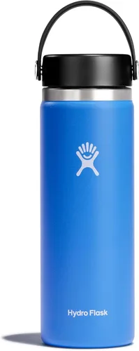 Miniatura 75 de Hydro Flask - Botella de agua de acero inoxidable aislada - Boca ancha con tapa flexible, sin derrame, a prueba de fugas y recargable de 40 oz Negro