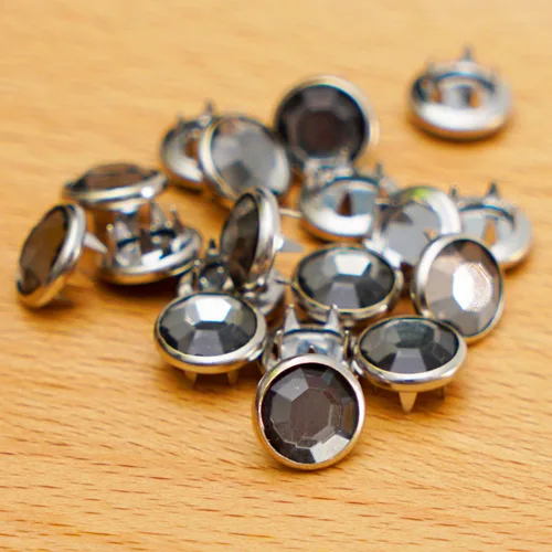 Miniatura 3 de Broches de perlas para camisa occidental, 50 juegos de cierre a presión de 16L/0.354 in, anillos clásicos de perlas para ropa, tachuelas con caja
