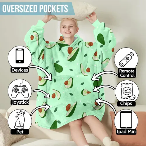 Miniatura 5 de Warmstorey Manta con Capucha Portátil para Mamá Esposa La Mejor Sudadera de Todos los Tiempos - Regalo de Navidad del Esposo Hija Aniversario