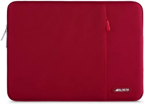 Miniatura 30 de MOSISO Funda vertical de poliéster con bolsillo para laptop de 15, 15.6 y 16 pulgadas, para computadora MacBook Pro 16 M4, M3, M2 y M1, HP, Acer