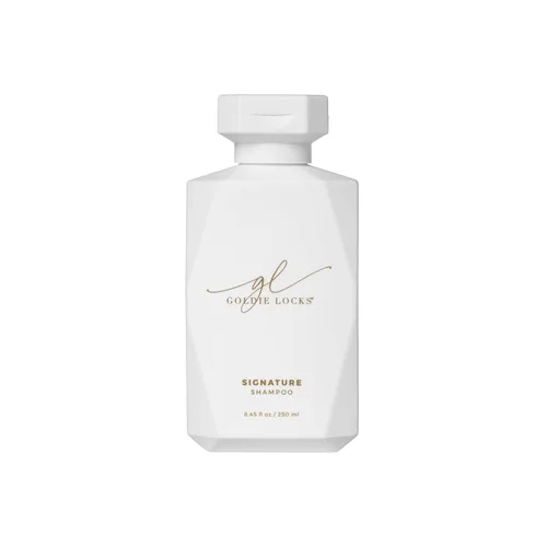 Goldie Locks Champú ultra hidratante – Fórmula hidratante sin sulfato – Mantiene la textura y el brillo – Seguro para extensiones y cabello teñido –