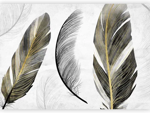 Miniatura 35 de artgeist Mural de pared de plumas de 98 x 69 pulgadas, tamaño XXL, no tejido, de forro polar, para decoración de pared, impresión fotográfica, #10