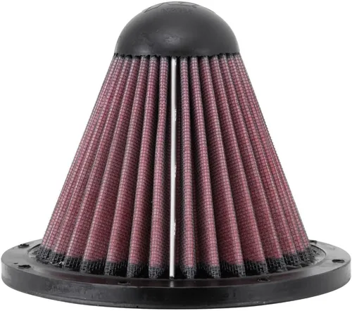 Miniatura 2 de K&N Filtro de aire redondo: Alto rendimiento, Premium, Lavable, Filtro de motor de repuesto: Altura del filtro: 5.25 pulgadas, Forma: Cónico cónico
