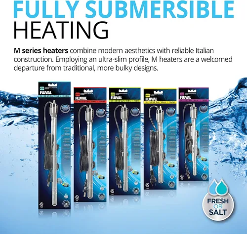 Miniatura 2 de Fluval M - Calentador sumergible para acuario de 150 W, calefacción confiable y compacta con tecnología de espejo para tanques de agua dulce
