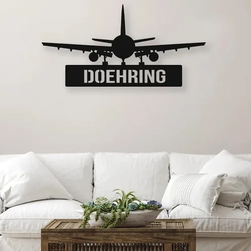 Miniatura 6 de Letrero de metal personalizado con nombre de camión, semirremolque, arte de pared para valla de garaje, patio, decoración al aire libre, letrero
