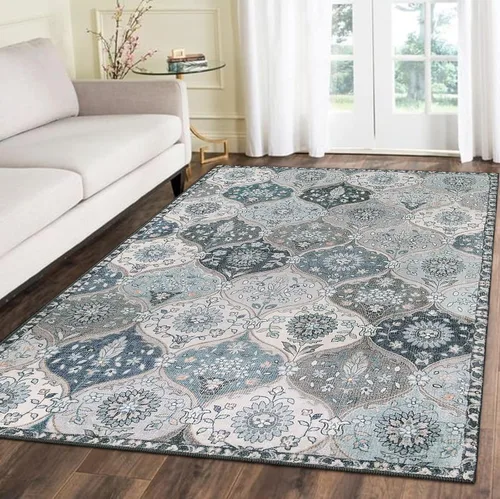 Miniatura 33 de Lahome - Alfombra de marroquí tejida, alfombra para cocina, pasillo, antideslizante, pasillo para entrada, pasillo de lavadero, dormitorio, 274 x