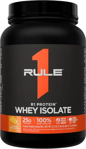 Miniatura 20 de Rule 1 R1 Proteína de suero aislada - con 25g de proteína y 6g de BCAA exclusivamente de fuentes aisladas e hidrolizadas para la recuperación