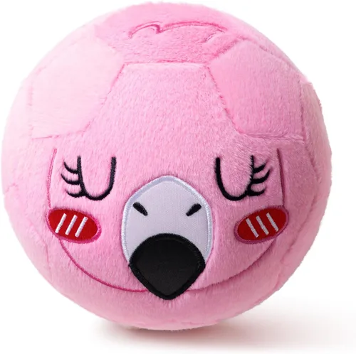 Miniatura 14 de VangeBow Pelotas de fútbol silenciosas para interiores para niños pequeños de 1 a 3 años, pelota de fútbol inflable de felpa suave para bebés