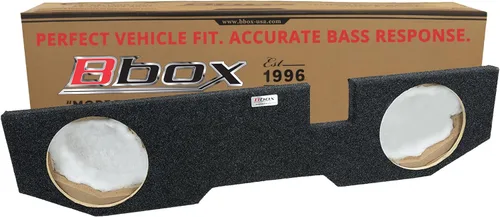 Miniatura 8 de Bbox - Caja sellada de subwoofer individual de 10 pulgadas, compatible con Dodge Ram Quad Cab 2002-2018, cajas y carcasas de subwoofer alfombradas