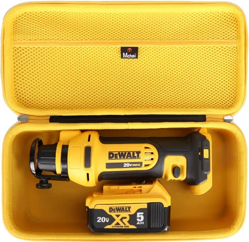 Miniatura 3 de Mchoi Estuche rígido de transporte para Dewalt 20 V MAX herramienta de corte para paneles de yeso DCE555B / DCE555D2 / DCS551B, caja